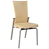 Jessica 5 Piece Contemporary Dining Set - Beige Chairs - CI-JESSICA-MOLLY-SET