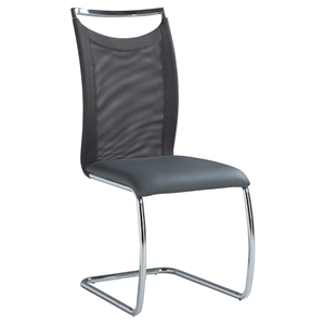 Nadine Side Chair - Gray (Set of 2) 