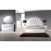 Paris 4 Pieces Bedroom Set - Gloss White - CI-PARIS-4PC-BED-SET