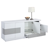 Buffet Tables - 4 Doors, White and Gray - CI-SUMMER-BUF