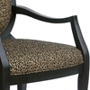 Lenox Leopard Print Chenille Accent Chair - CP-121-03