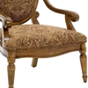 Clark Fruitwood Accent Chair with Hand Carved Accents - CP-130-01