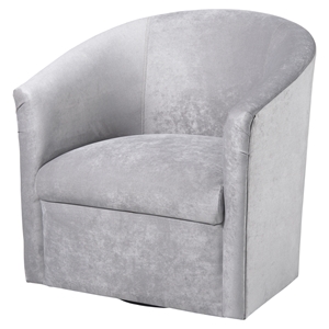 Elizabeth Swivel Chair - Silver 