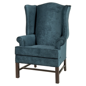 Chippendale Wing Chair - Ocean 