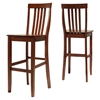 School House Bar Stool with 30 Inch Seat Height - Classic Cherry (Set of 2) - CROS-CF500330-CH