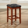 Upholstered Square Seat Bar Stool with 24 Inch Seat Height - Classic Cherry (Set of 2) - CROS-CF500524-CH