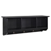 Brennan Entryway Storage Shelf - Black - CROS-CF6004-BK