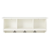 Brennan Entryway Storage Shelf - White - CROS-CF6004-WH