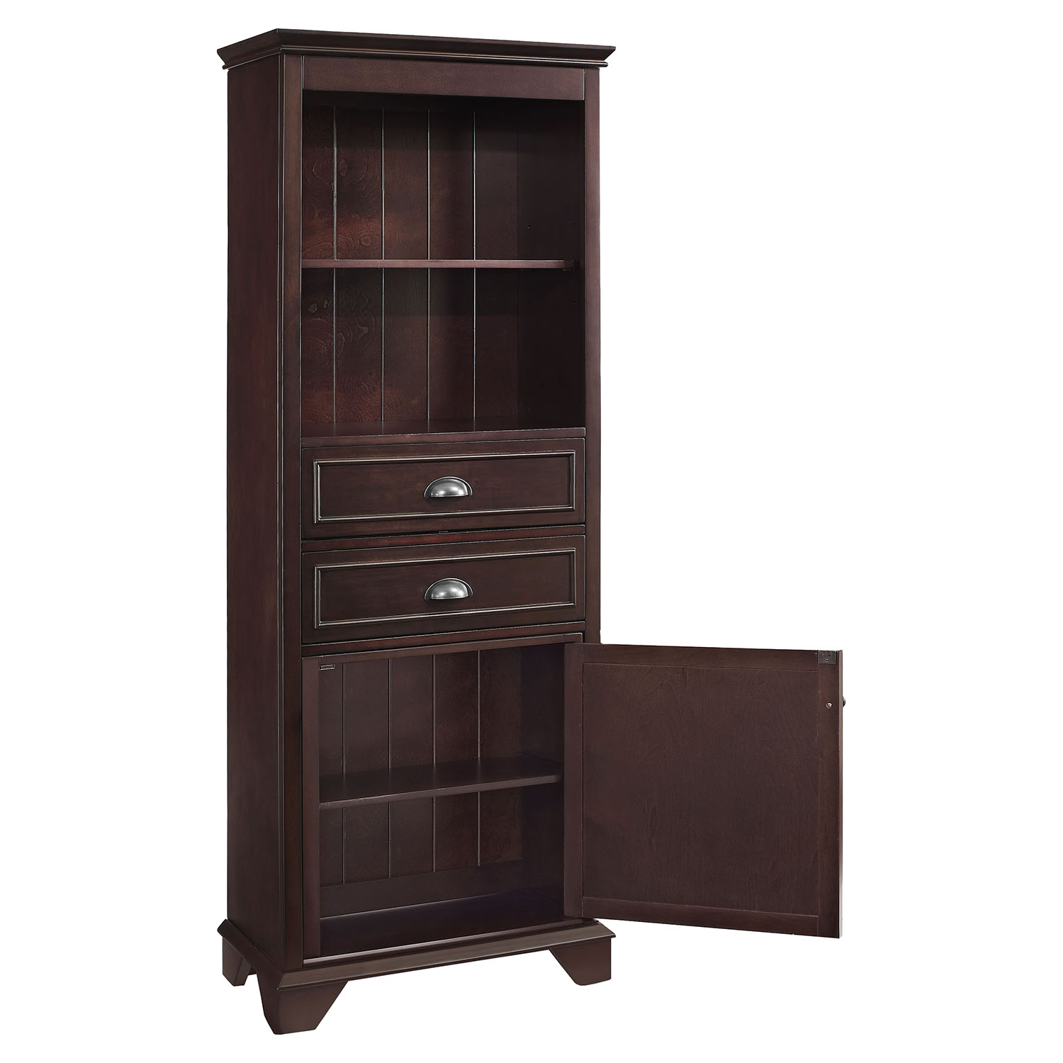 lydia tall cabinet in espresso