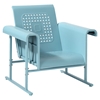 Veranda Single Glider Chair - Caribbean Blue - CROS-CO1005A-BL