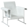 Veranda Single Glider Chair - Alabaster White - CROS-CO1005A-WH