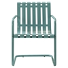 Gracie Retro Spring Chair - Caribbean Blue - CROS-CO1006A-BL