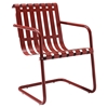 Gracie Retro Spring Chair - Coral Red - CROS-CO1006A-RE