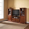 Alexandria 42" TV Stand and Two 60" Audio Piers - Classic Cherry - CROS-KF100007ACH