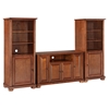 Alexandria 48" TV Stand and Two 60" Audio Piers - Classic Cherry - CROS-KF100008ACH