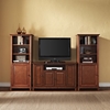 Cambridge 48" TV Stand and Two 60" Audio Piers - Classic Cherry - CROS-KF100008DCH