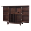Cambridge Expandable Bar Cabinet - Vintage Mahogany - CROS-KF40001DMA