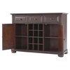 Alexandria Buffet Server / Sideboard Cabinet - Vintage Mahogany - CROS-KF42001AMA