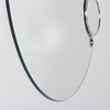 Modern Round Large Frameless Wall Mirror with Magnification - SSM100 - DWM-SSM100