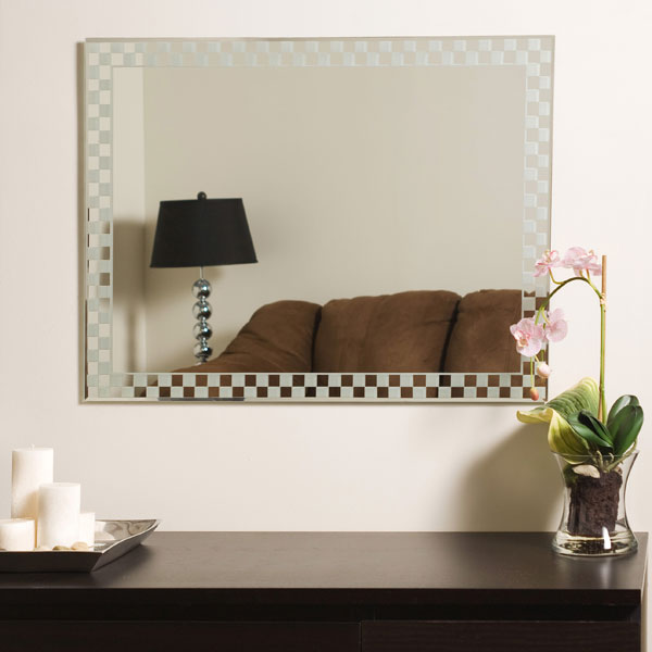 Modern Frameless Wall Mirror 