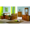 Gershwin Full Mission Trundle Bed - Round Knobs, Honey - DONC-103FH