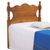 Annesley Wood Panel Twin Headboard - Scalloped Rail, Honey - DONC-700TH