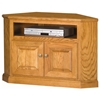 Classic Oak 41" Corner TV Cabinet - 1 Shelf, 2 Doors - EGL-46730