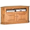 Classic Oak 50" Corner TV Cabinet - 1 Shelf, 2 Doors - EGL-46738