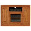 Classic Oak Thin 45" TV Cabinet - 1 Open Shelf, 3 Doors - EGL-46847
