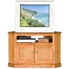 Heritage 41" Corner TV Cabinet - Bead Board, Oak Wood - EGL-47730