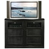 Coastal 55" Flat Panel TV Cabinet - Bead Board, Glass Panels - EGL-72552