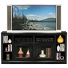 Coastal Thin 66" TV Cabinet - 2 Glass Doors - EGL-72565