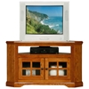 Oak Ridge 40" Corner TV Console - Windowpane Glass Doors - EGL-93534