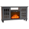 65" Modern Country Electric Fireplace TV Console - 2 Doors - EGL-FP371765