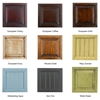 42" Homebasics Sofa Table - Beadboard Sides, 2 Glass Doors - EGL-HB321742PL