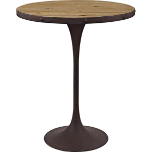 Drive Round Bar Table - Brown 