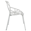 Connections Dining Side Chair - White - EEI-1016-WHI