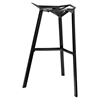 Launch Stacking Backless Bar Stool - Black - EEI-1024-BLK