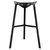 Launch Stacking Bar Stool - Backless, Black (Set of 2) - EEI-1362-BLK