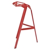 Launch Aluminum Stacking Bar Stool - Red (Set of 4) - EEI-1363-RED