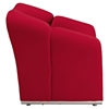 Cusp Upholstery Lounge Chair - Red - EEI-1052-RED