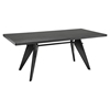 Clasp Wenge Dining Table - EEI-1078-WEN