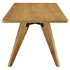 Landing Wood Rectangular Dining Table - Walnut - EEI-1087-WAL