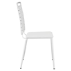 Fuse Leather Look Dining Side Chair - White - EEI-1106-WHI