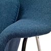 Womb Chair & Ottoman - Saarinen Inspired, Tweed - EEI-113-TWEED