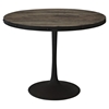 Drive Wood Top Dining Table - Round, Pedestal, Brown - EEI-1197-BRN-SET