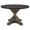 Stitch Wood Top Dining Table - Brown - EEI-1207-BRN-SET