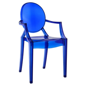 Casper Dining Armchair - Blue 