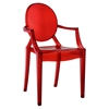 Casper Dining Armchair - Red - EEI-121-RED