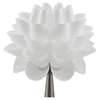 Glow Petal Table Lamp - White - EEI-1238-WHI